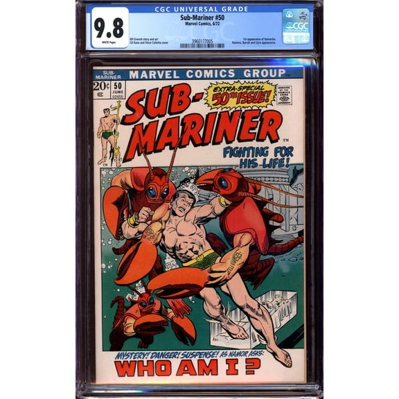 Sub-Mariner #50 - CGC 9.8 Comic Book