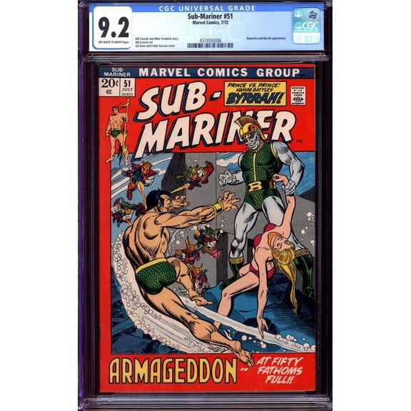 Sub-Mariner #51 - CGC 9.2 Comic Book