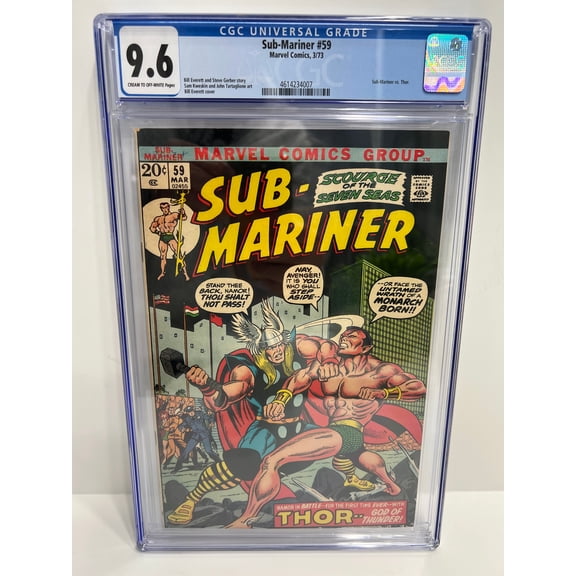 Sub-Mariner #59 - CGC 9.6 Comic Book