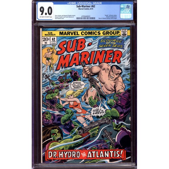 Sub-Mariner #62 - CGC 9 Comic Book