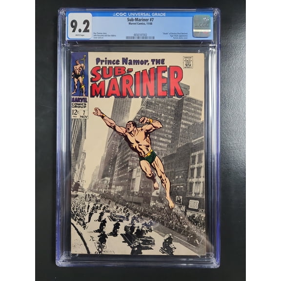 Sub-Mariner #7 - CGC 9.2 Comic Book