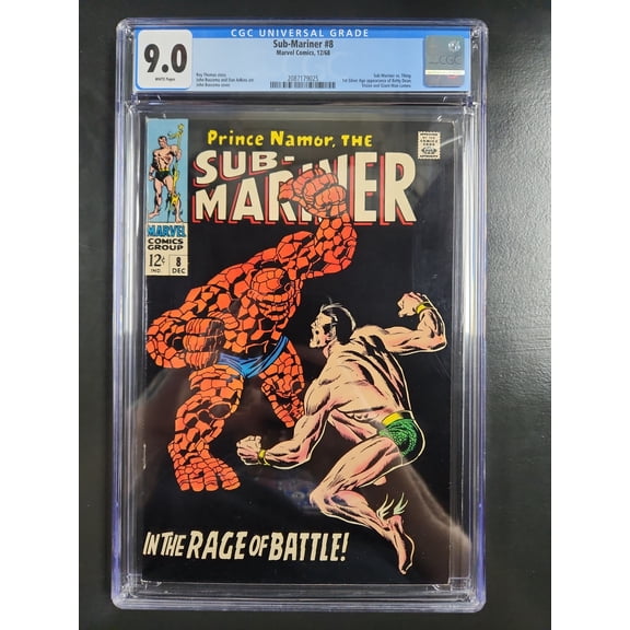 Sub-Mariner #8 - CGC 9 Comic Book
