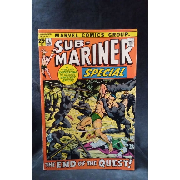 Pre-Owned Sub-Mariner Annual #2 1972 Marvel Comics Comic Book