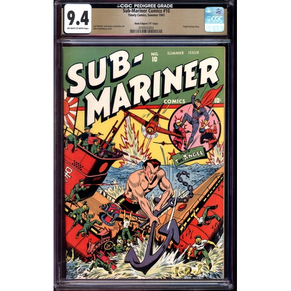 Sub-Mariner Comics #10 - CGC 9.4 Comic Book
