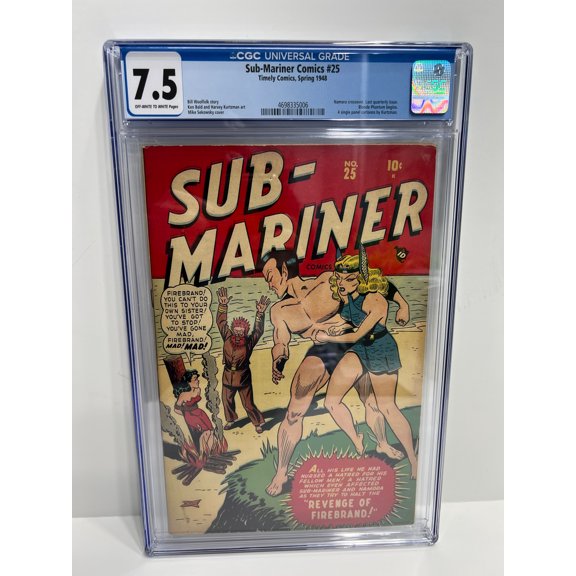 Sub-Mariner Comics #25 - CGC 7.5 Comic Book