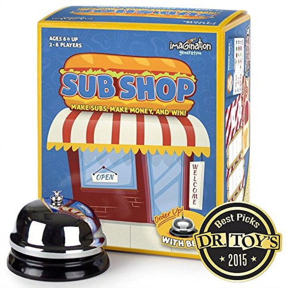 Sub Shop Board Game | Build Sandwiches to Earn Tips