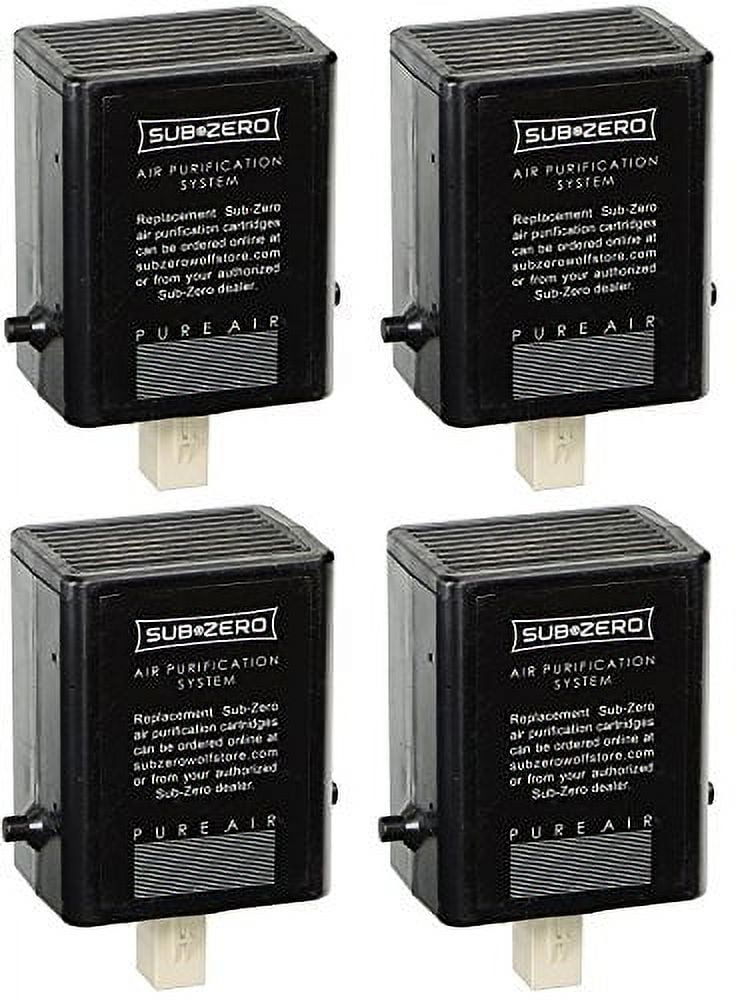 SubZero 7007067 Refrigerator Air Purification Cartridge (Pack of 4