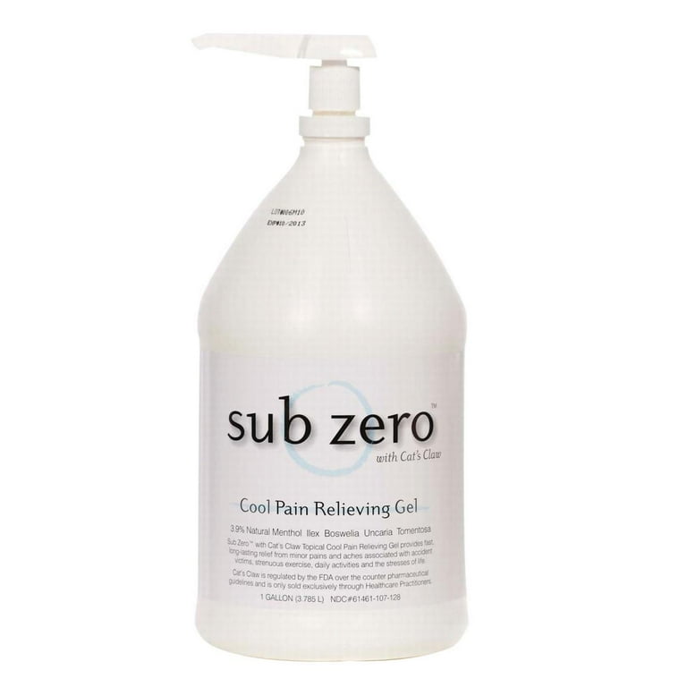 Sub Zero Gel - 1 gallon bottle Sub Zero Gel - 1 gallon bottle