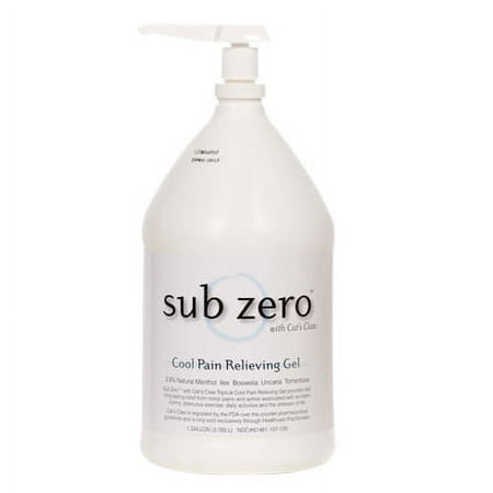 Sub Zero Gel - 1 Gallon Bottle, Case Of 4 - 11-0953-4