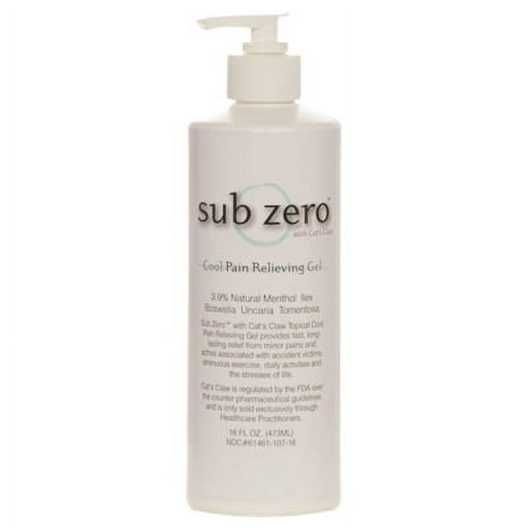 Sub Zero Gel - 16 oz pump bottle, case of 12 Sub Zero Gel - 16 oz pump bottle, case of 12