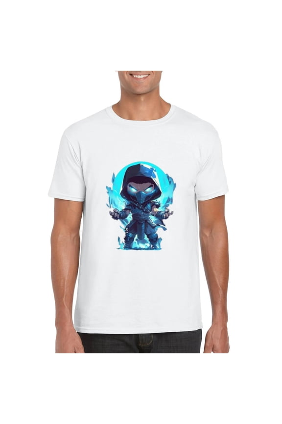 Sub Zero Legendary Fighter Mortal Kombat Fan Art TShirt, for men & women, up to size 5XL