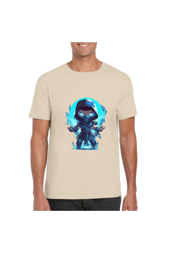 Sub Zero Legendary Fighter Mortal Kombat Fan Art TShirt, for men & women, up to size 5XL