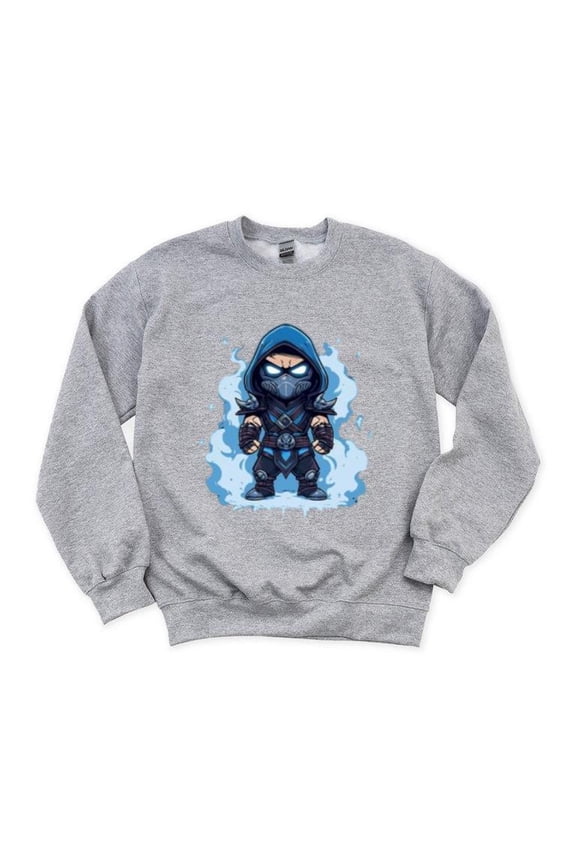 Sub Zero Mortal Kombat Inspired Graphic Cool Fighting Game TShirt, for men & women, up to size 5XL