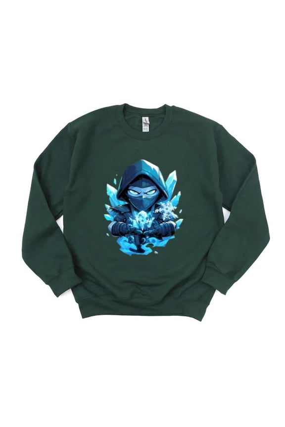 Sub Zero Zulfugar Video Game Classic Ice Ninja Graphic TShirt, for men & women, up to size 5XL