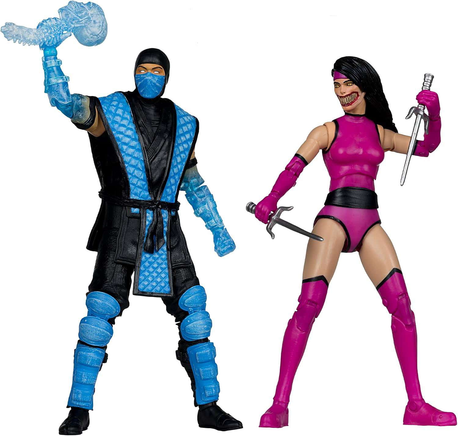 McFarlane Klassic Sub-Zero vs. Mileena Action Figure 2-Pack