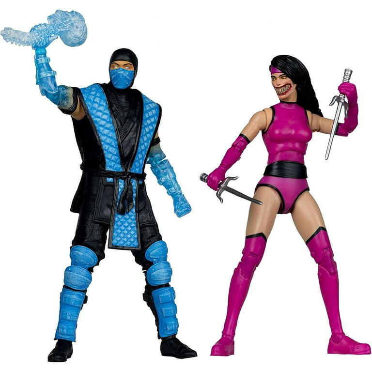 M.K　フィギュア2体セット Sub-Zero vs Mileena (Mortal Kombat Klassic) Deluxe 2-Pack 7