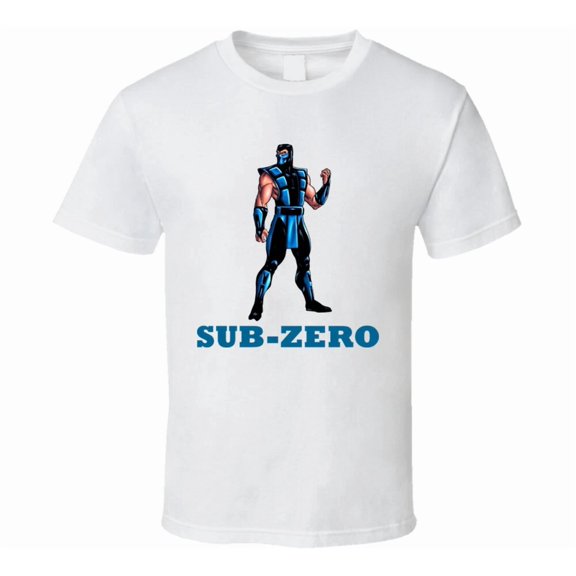 Sub-zero Mortal Kombat Video Game Fighting T Shirt