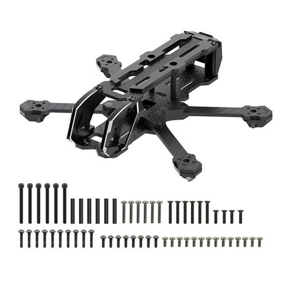 Sub250 Oasisfly25 2.5inch Frame Quadcopter Frame FPV Freestyle RC Racing Drone Oasisfly25 HD O3,1 * Frame Kit,Black