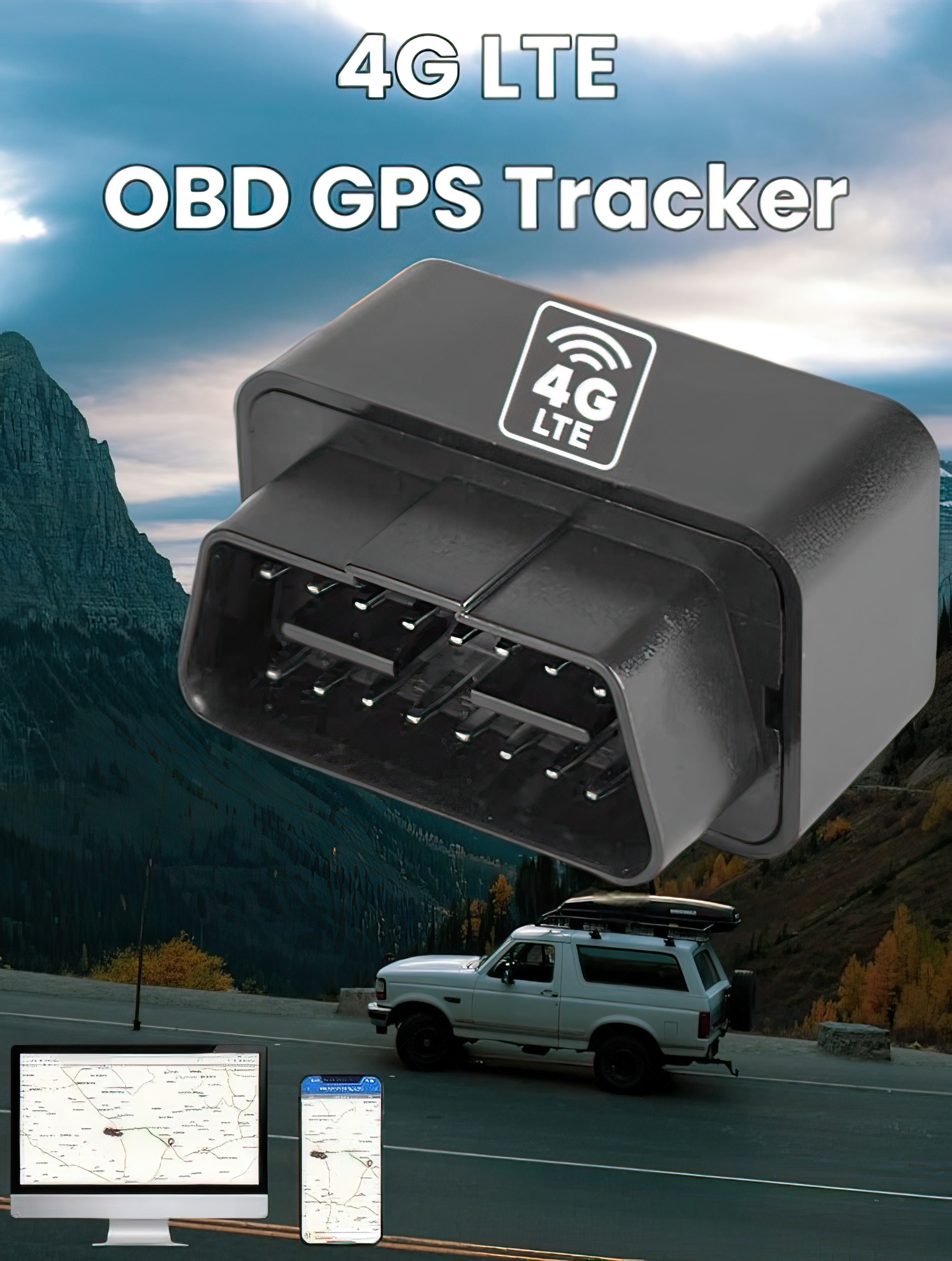 Car Security Satellite GPS Tracking Device for Safety