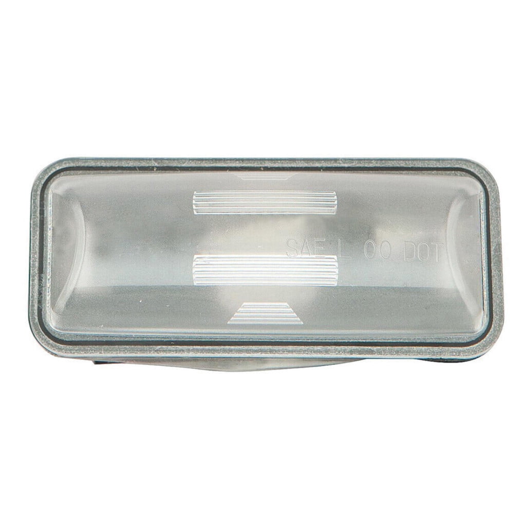 For Subaru BRZ 2013-2020 License Plate Light Assembly Driver OR Passenger Side | Single Piece | Rear | CAPA Certified | Plastic | Clear Lens | Replacement For SU2870100, SU2870100C