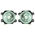 thumbnail image 1 of For Subaru Crosstrek Fog Light Assembly 2015 16 17 18 2019 Pair Driver and Passenger Side w/ Driver Assist System CAPA Certified For SU2592126 | 84501FJ031, 1 of 5