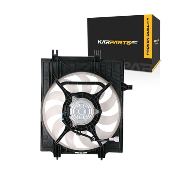For Subaru Forester 2019 20 21 22 2023 Radiator And Condenser Fan Assembly | Plastic | With One Big Fan | Condenser Cooling | Replacement For SU3113114