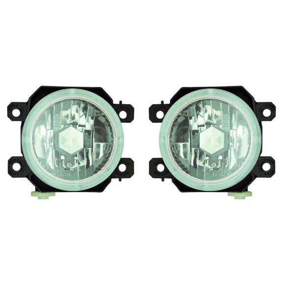 For Subaru Forester Fog Light Assembly 2016 2017 2018 Pair Driver and Passenger Side w/ Driver Assist System CAPA Certified For SU2592126 | 84501FJ031