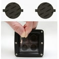 thumbnail image 1 of Subaru Impreza (12-16) Gunsmoke Fog Light Covers, 1 of 2
