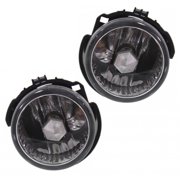 For Subaru Impreza 2008 2009 2010 Fog Light Assembly Driver and Passenger Side | Pair | WRX STI Model | CAPA Certified | Replacement For SU2592116, SU2592116C, SU2593116, SU2593116C | 84501SC030