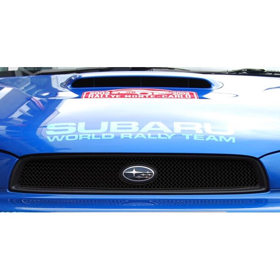 Subaru Impreza Bug Eye - Top Grill - Black finish (2001 to 2003)