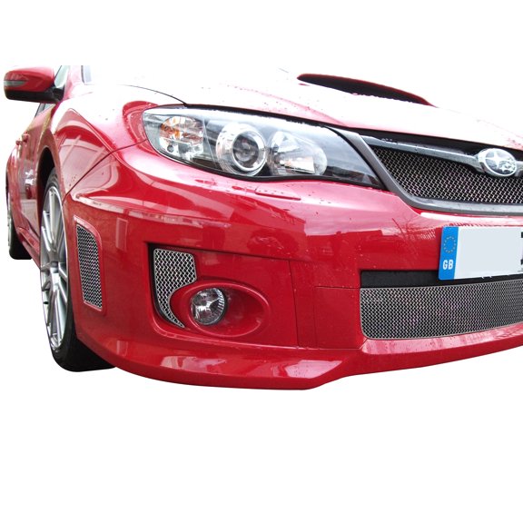 Subaru Impreza STi - Fog Lamps Grill Set - Silver finish (2011 to 2014)