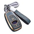 thumbnail image 1 of for Subaru Key Fob Cover, Premium Soft TPU Leather Full Cover Protection Key Fob Case for Subaru Forester Outback BRZ Legacy CrossTrek Smart Key Protector Keychain, 1 of 5