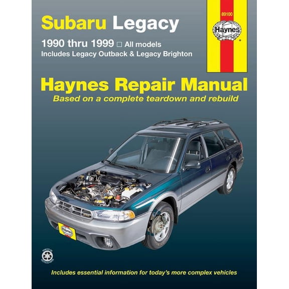 Subaru Legacy (90-99) Legacy models inc. Outback & Brighton Haynes Repair Manual ^
