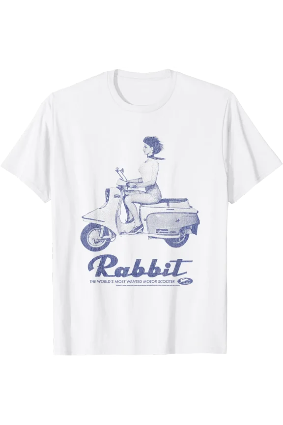 Subaru Vintage 1960's Rabbit Scooter Print Ad Classic Cars T-Shirt, Unisex T-Shirt