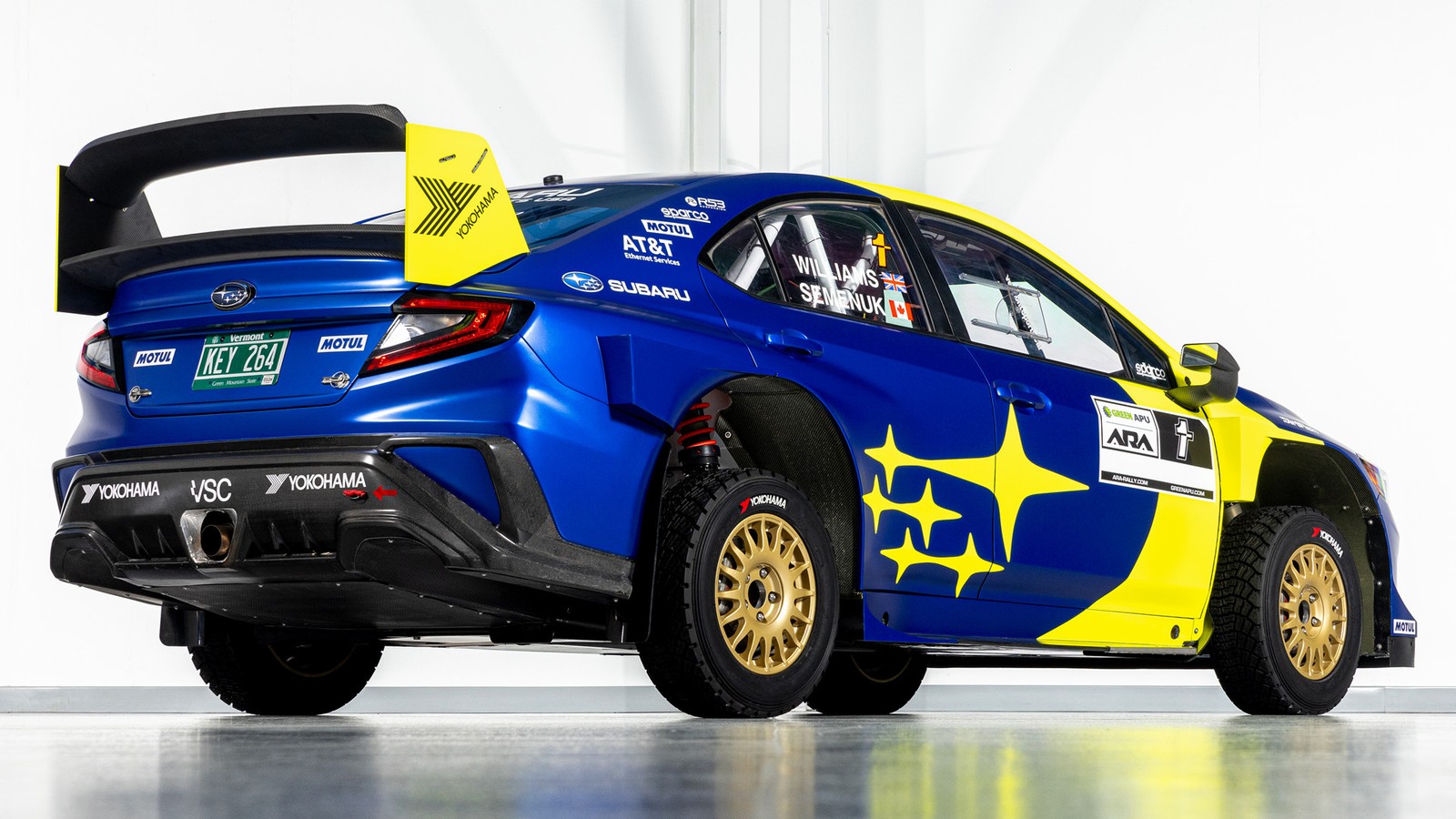 Subaru Rally Colors Subaru WRX Rally Car 300 - 20x30 Inch Laminated Poster - Stunning ...