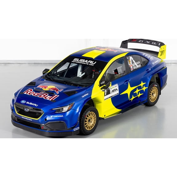 Subaru WRX Rally Car 300 Style A - 12x18 Inch Laminated Poster - Stunning Detail and Bold Colors