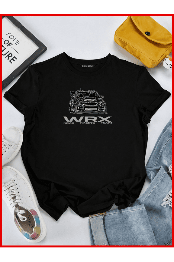 Subaru WRX Retro JDM Rally Car AWD Turbo Impreza Boxer Engine Unisex T-Shirt V60264, S-5XL
