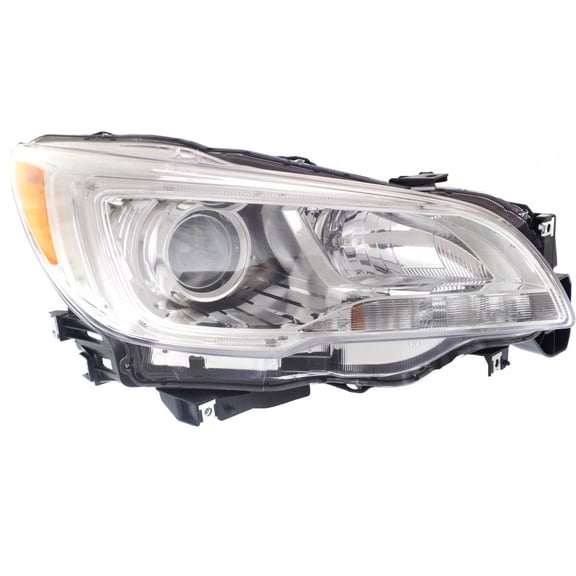 For Subaru WRX/WRX STI 2015-2021 Headlight Assembly Passenger Side | w/ Chrome Bezel | CAPA | Replacement For SU2503152, SU2503152C | 615343502731, 84001VA020