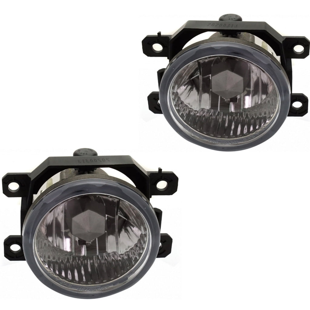 For Subaru XV Crosstrek 2015 2016 2017 Fog Light Driver and Passenger Side | Pair | Front | w/Driver Assist System | Replacement For SU2592126, SU2593126 | 84501FJ031, 84501FJ021