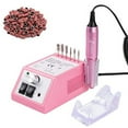 thumbnail image 1 of Subay Professional Finger Toe Nail Care Electric Nail Drill Machine Manicure Pedicure Kit Electric Nail Art File Drill with 1 Pack of Sanding Bands (Pink), 1 of 2