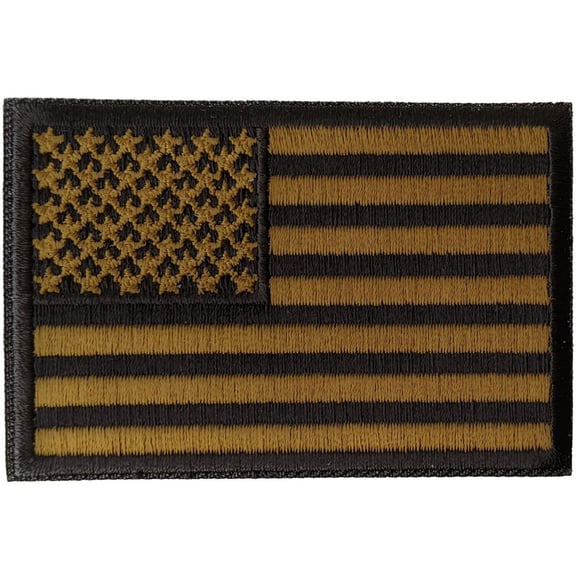Subdued Green US Flag Patch
