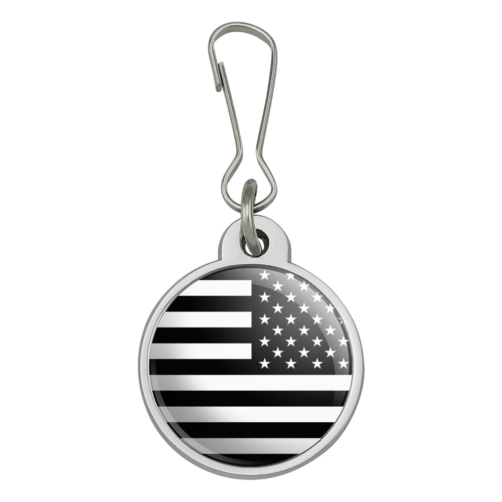 GRAPHICS & MORE Subdued American USA Flag Black White Military Tactical Floating