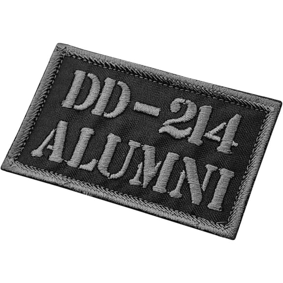 Subdued US Veteran DD-214 Alumni 2x3.25 Morale Patch