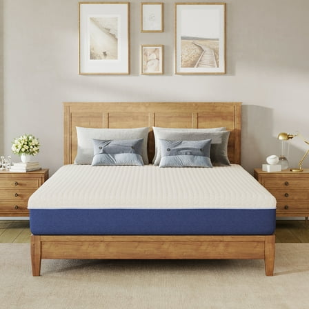 Subfun 6" Twin Gel Memory Foam Mattress,Mattress in a Box, Cooling & Medium Firm Support, CertiPUR-US Certified Foam