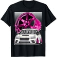 thumbnail image 1 of Subie Va Jdm Stance Car Wheel Boxer Motor Racing Graphic T-Shirt, 1 of 2