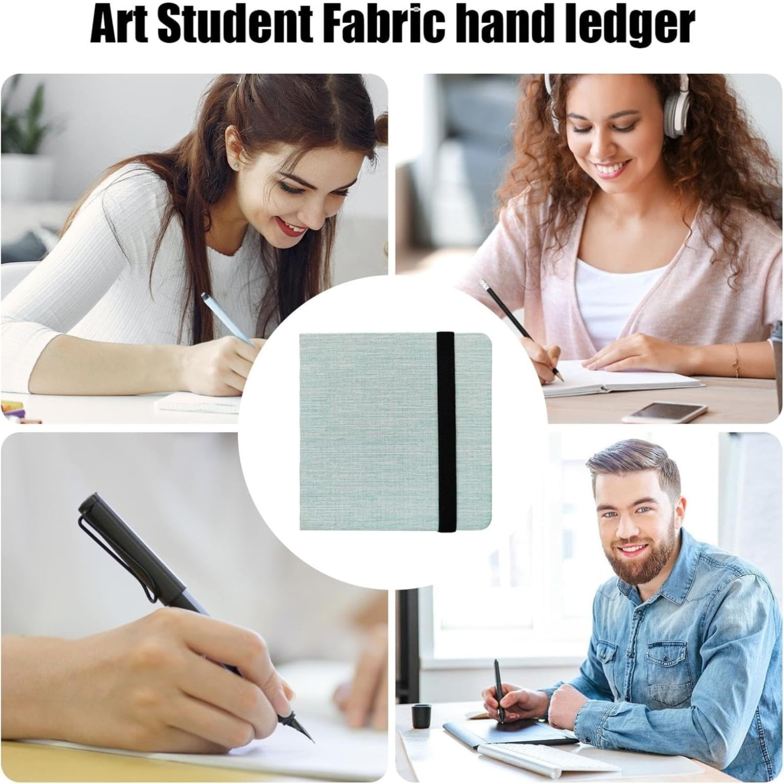 Subject Notebook, Tyeign Cotton Watercolor Book 300G College Grade ...