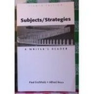 Pre-Owned Subjects/Strategies: A Writer'S Reader - Eschholz, Paul A.