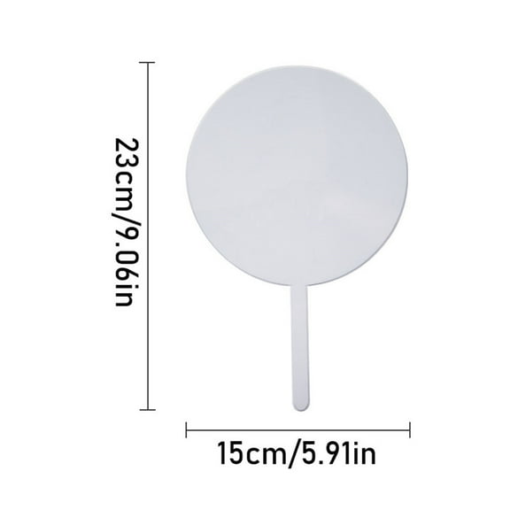 Sublimation Blank Acrylic Cake Topper Set, Creative DIY Heat Transfer Print Decor, CL1