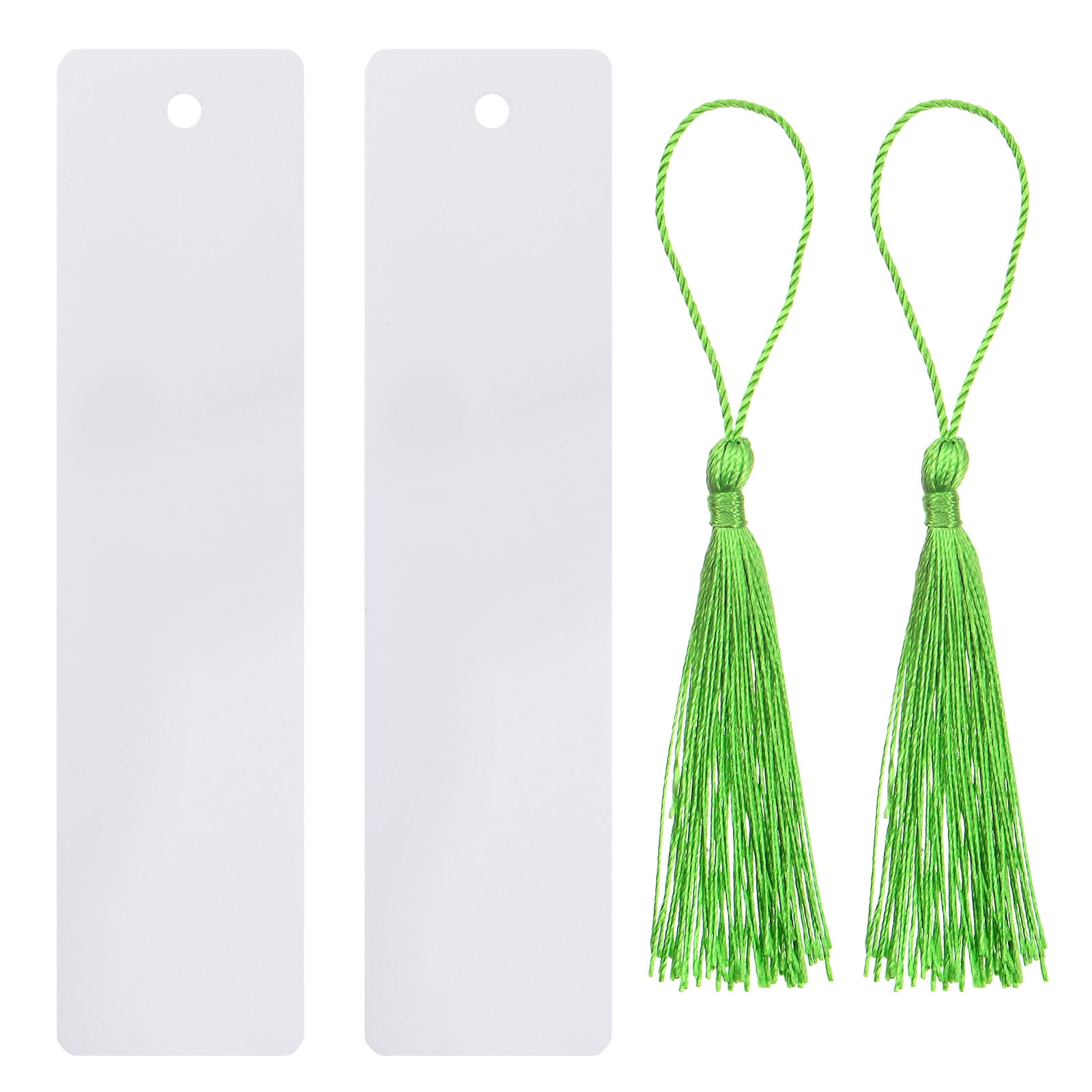 Trade wholesale suppliers Rayon style Bookmark tassel Bottle Green pack