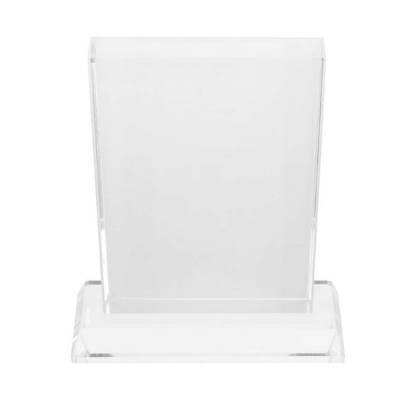 Sublimation Blank Glass Crystal Photo Frame Single Sided Printing Diy Home Decoration 16.00X15.00X4.00CM 1Pcs